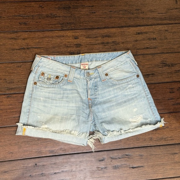 True Religion Pants - True Religion Jean shorts mid rise size 29